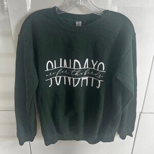 Sundays Are For The Birds - EAGLES sweatshirt, SMALL